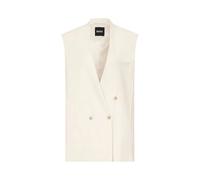 BOSS Ärmelloser relaxed-Fit Blazer aus Woll-Mix - Style Jawikiri, 50558293 Weiß 34
