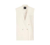 BOSS Ärmelloser relaxt-Fit Blazer aus Woll-Mix - Style Jawikiri, 50558293 Weiß 38