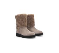 BOSS Damen Boots aus Leder ELERI, braun, Gr. 39EU