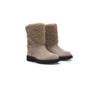 BOSS Damen Boots aus Leder ELERI, braun, Gr. 40EU