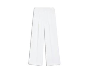 BOSS Damen Bundfaltenhose TIANA11, weiss, Gr. 36