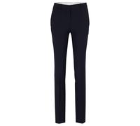 BOSS Damen Businesshose TAMEAH - 50490045 Regular Fit, marine, Gr. 34