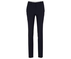 BOSS Damen Businesshose TAMEAH - 50490045 Regular Fit, marine, Gr. 44