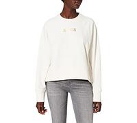 BOSS Damen C_ELia_Goud Sweatshirt, Open White118, M EU