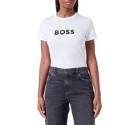 BOSS Damen C_elogo_5 Sweatshirt, White100, L EU