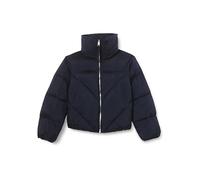 Steppjacke BOSS ORANGE "Padilena Premium Damenmode", Damen, Gr. 40, dunkelblau 408, Web, Obermaterial: 100% Polyamid, unifarben, casual, regular fit normal, Langarm elastischer Bund, Jacken, Regular F