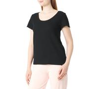 BOSS "Cosy Waffle T-Shirt" aus Baumwoll-Mix mit Waffelstruktur (36750928-M) schwarz 001