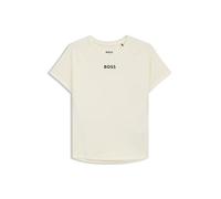 BOSS Active Slim-Fit T-Shirt mit feuchtigkeitsableitenden Eigenschaften - Style Elogofit2, 50569581 Hellbeige XL