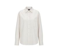 BOSS Damen Hemdbluse SATURDAY_1, beige, Gr. 40
