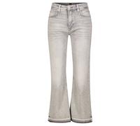 BOSS Damen Jeans C_SOFT KICK FLARE verkürzt, anthrazit, Gr. 27