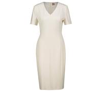 BOSS Black Damen Kleid 'Damaisa' naturweiß, Größe 42 naturweiß 42