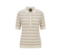 BOSS Schurwoll-Shirt Damen ecru, S