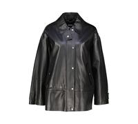 BOSS Damen Lederjacke SALAHA, schwarz, Gr. 34
