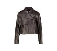 BOSS Damen Lederjacke SARCAE, braun, Gr. 36