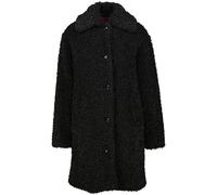 HUGO Teddyfell-Mantel Damen schwarz, 42