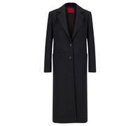 BOSS Damen Mantel aus Woll-Mix, schwarz, Gr. 38