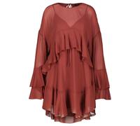 BOSS Damen Minikleid C_DLEJA, bordeaux, Gr. 40