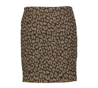 BOSS Minirock aus Baumwoll-Mix mit Leoparden-Jacquard - Style C_Vasola1, 50545996 Gemustert 42