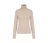 BOSS Drapiertes Top aus Woll-Mix mit Stehkragen - Style Elavus, 50568349 Hellbeige XL