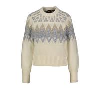 BOSS Damen Pullover mit Wolle C_FAROMBO, offwhite, Gr. S