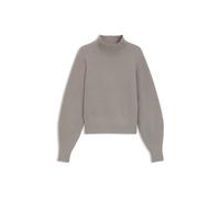 HUGO Loose Fit Pullover aus Woll-Mix mit Kaschmir-Anteil Modell 'SORELLASIO' in Sand, Größe XL