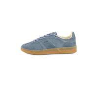 BOSS Damen Sneaker aus Veloursleder BRENTA_TENN, stoned blue, Gr. 39EU