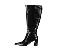BOSS Damen Stiefel aus Leder GRACEY, schwarz, Gr. 39EU
