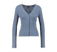 BOSS Damen Strickjacke aus Merinowolle FRIVA, blau, Gr. XL