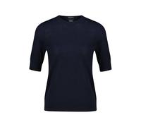 BOSS Damen Strickpullover aus Schurwolle, marine, Gr. S