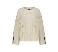 BOSS Damen Strickpullover C_FITTO, weiss, Gr. M