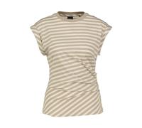 BOSS Damen T-Shirt EPKA_STRIPED, camel, Gr. XL