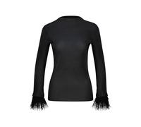 BOSS Damen Top EFEDERA, schwarz, Gr. XL