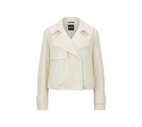 BOSS Damen Trenchjacke PARCAE, offwhite, Gr. 40