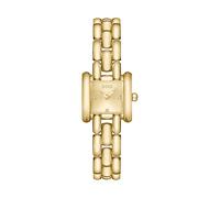 Quarzuhr BOSS "VIOLET", gold (goldfarben, gelbgoldfarben, gelbgoldfarben), Armbanduhren, Damen, goldfarben, Quarzuhr, Armbanduhr, Damenuhr, Edelstahlarmband, analog, Glaskristalle (97412955-0) goldfar