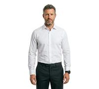 BOSS BOSS BY BECKHAM Slim-Fit Hemd aus Baumwolle - Style H-DAVID-spread_DB, 50564427 Weiß 42