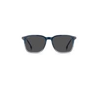 BOSS Degradé-blaue Sonnenbrille mit Detail im Streifen-Dessin - Style BOSS 1886/SNLB55IR, 58609726 Blau ONESI
