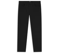 BOSS Delaware Slim-Fit Hose aus Baumwoll-Mix mit Twill-Struktur - Style P-Delaware5, 50543953 Schwarz 32/32