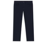 BOSS Delaware Slim-Fit Hose aus elastischer Baumwoll-Gabardine - Style H-Delaware5, 50543883 Dunkelblau 33/32