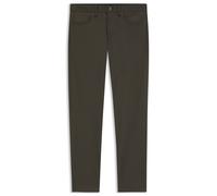 BOSS Delaware Slim-Fit Hose aus strapazierfähigem Twill - Style P-Delaware5, 50553954 Dunkelgrün 30/32