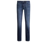 BOSS Delaware Slim-Fit Jeans aus bequemem blauem Stretch-Denim - Style H-Delaware, 50537390 Dunkelblau 36/32