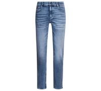 BOSS Delaware Slim-Fit Jeans aus blauem Stretch-Denim - Style H-Delaware, 50538533 Blau 38/32