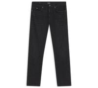 BOSS Delaware Slim-Fit Jeans aus knitterfreiem Denim in Grau - Style P-Delaware, 50555219 Schwarz 35/34