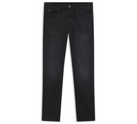 BOSS Delaware Slim-Fit Jeans aus schwarzem, in Italien gefertigtem Denim - Style H-Delaware, 50550954 Schwarz 33/34
