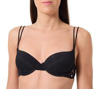 BOSS Bügel-BH aus Spitze mit doppelten Riemchen - Style DEMI_BLOSSOM, 50556310 Schwarz 70B