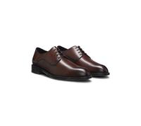 BOSS Derbys aus Leder mit Nahtdetails - Style Tayil_Derb_bunl, 50541701 Dunkelbraun 45.5