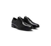 BOSS Derbys aus Leder mit Signature-Details - Style Colby_Derb_lt_N, 50498467 Schwarz 40