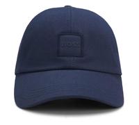BOSS Cap aus Baumwoll-Twill mit gewebtem Logo-Aufnäher - Style Derrel-PL, 50535555 Blau ONESI