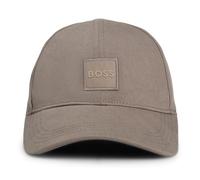 BOSS Cap aus Baumwoll-Twill mit gewebtem Logo-Aufnäher - Style Derrel-PL, 50535555 Hellbraun ONESI