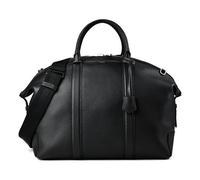 BOSS Weekender aus Leder mit abnehmbarem Schulterriemen - Style Derwil_Holdall, 50573152 Schwarz ONESI