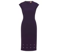 Boss - "Devoka" Midikleid für Damen (Violett) EU 38 / UK 10